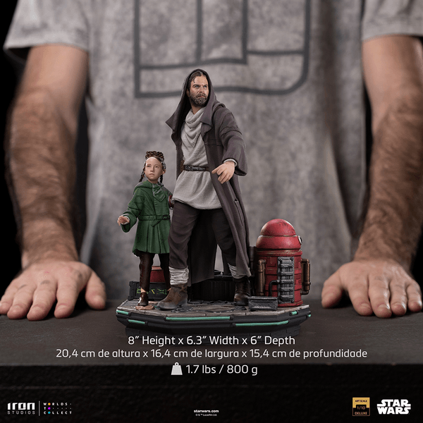 Obi-Wan and Young Leia Deluxe 7