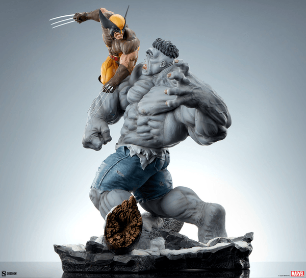 Hulk gris contra Wolverine 6