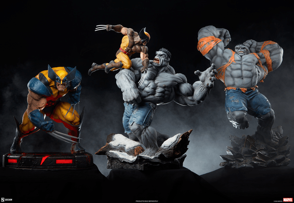 Hulk gris contra Wolverine 8