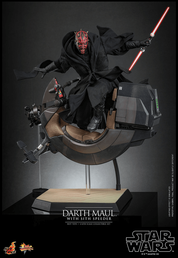 Darth Maul with Sith Speeder 5