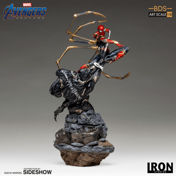 Iron Spider VS Outrider 7