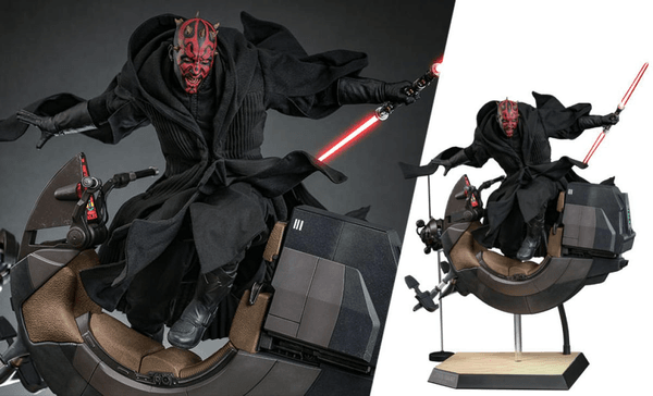 Darth Maul with Sith Speeder 1