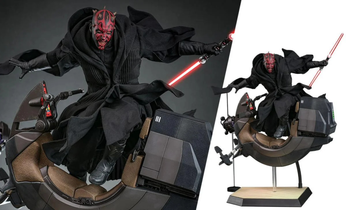 Darth Maul with Sith Speeder 1