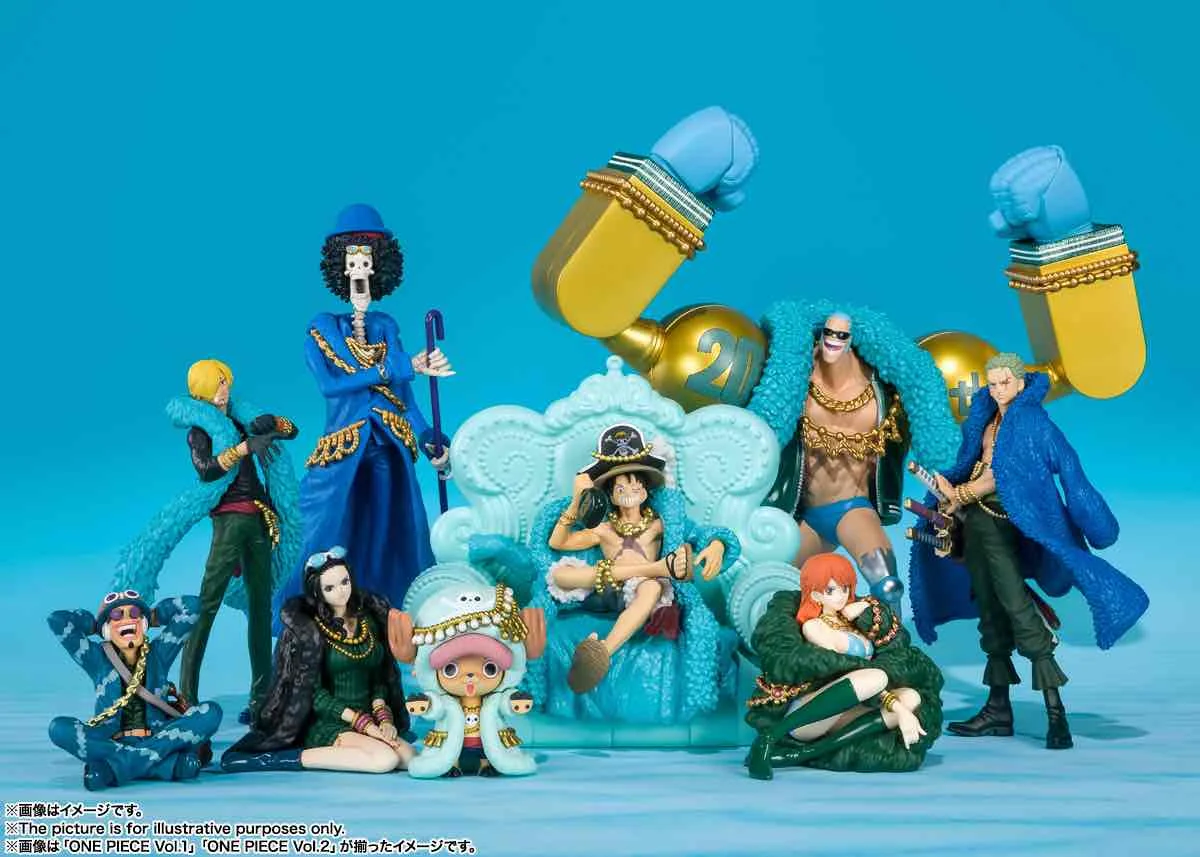 ONE PIECE VOL.1 DISPLAY BLIND BOX 9 FIGURAS 1