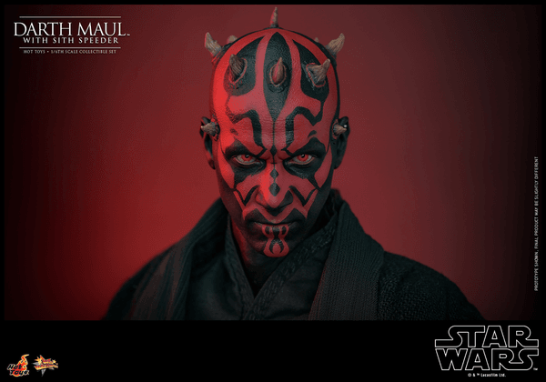 Darth Maul with Sith Speeder 11