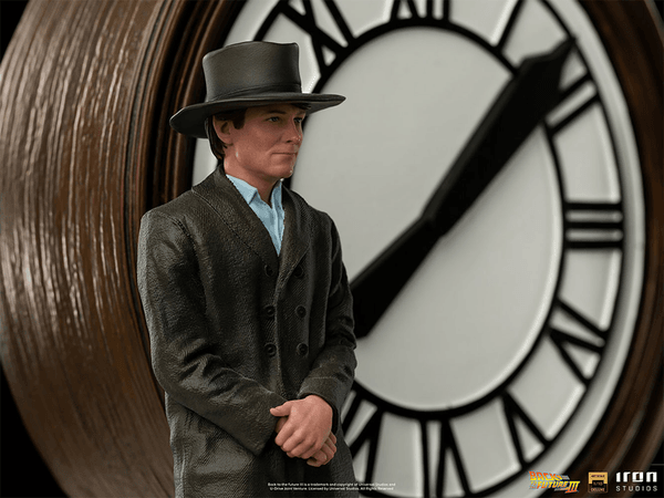 Marty and Doc at the Clock Deluxe 7