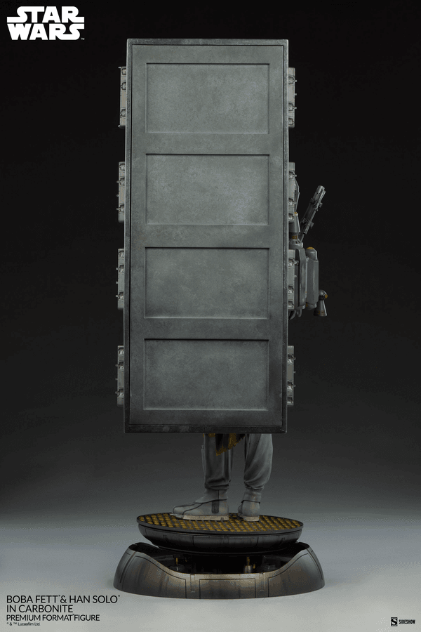 Boba Fett y Han Solo en Carbonita 10