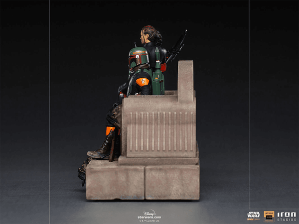 Boba Fett & Fennec Shand on Throne Deluxe  5