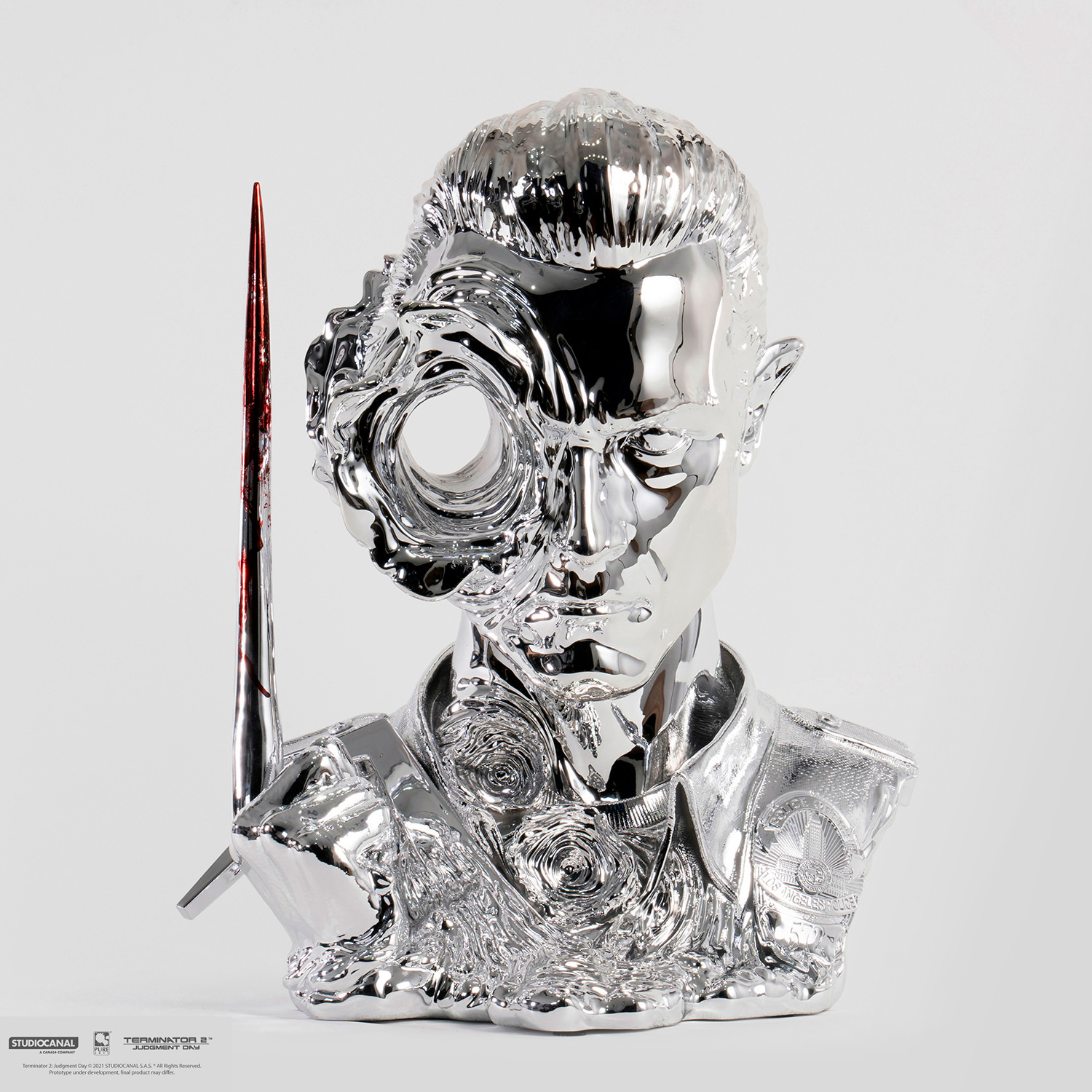 T-1000 (Liquid Metal) Deluxe Art Mask