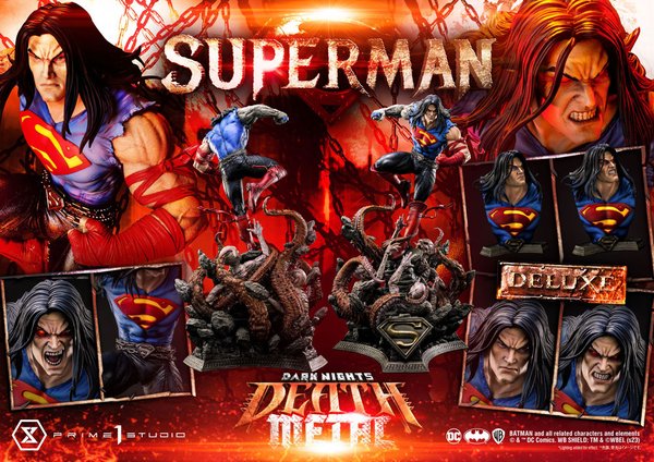 Dark Nights: Death Metal Estatua 1/3 Death Metal Superman Deluxe Ver. 94 cm-ed9ca3e1-deff-4331-a026-62b12a43c752 27