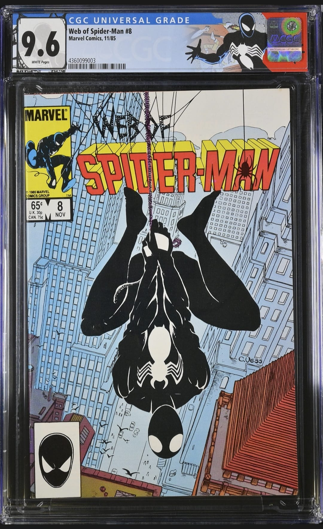 WEB SPIDER-MAN #8 9.6