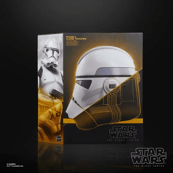 Star Wars The Black Series Phase II Clone Trooper Premium Electronic Helmet 8