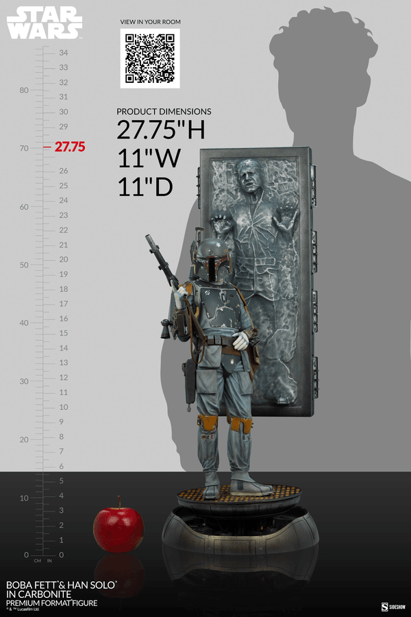 Boba Fett y Han Solo en Carbonita 12
