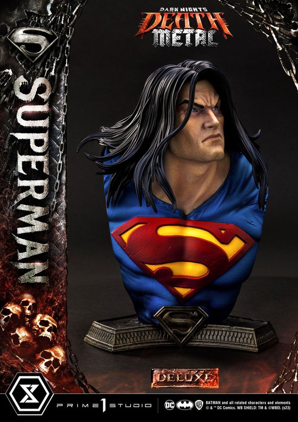 Dark Nights: Death Metal Estatua 1/3 Death Metal Superman Deluxe Ver. 94 cm-ed9ca3e1-deff-4331-a026-62b12a43c752 5