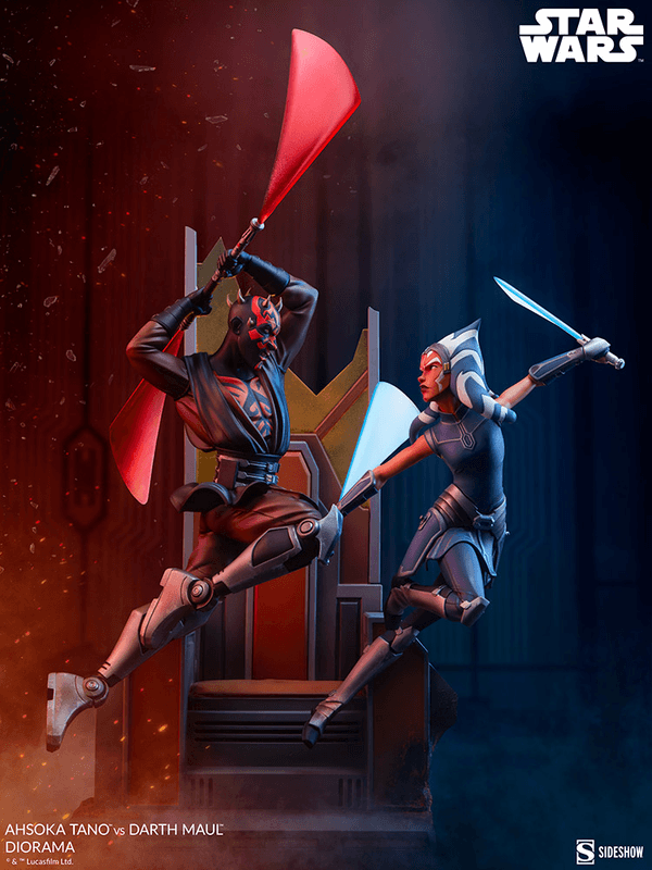 Ahsoka Tano vs Darth Maul 1