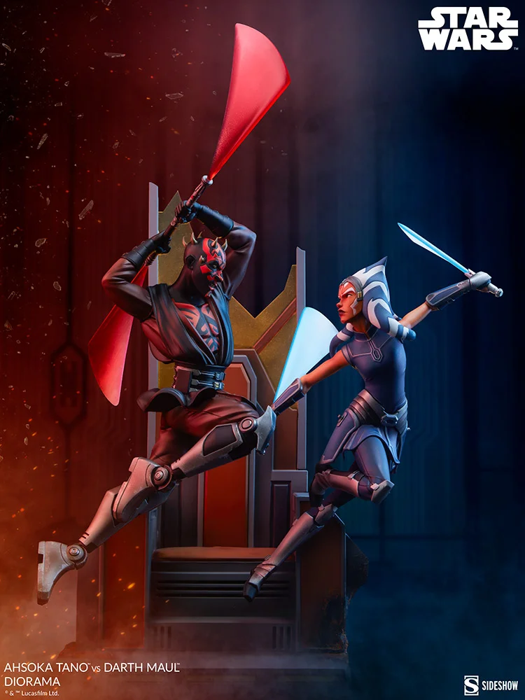 Ahsoka Tano vs Darth Maul 1