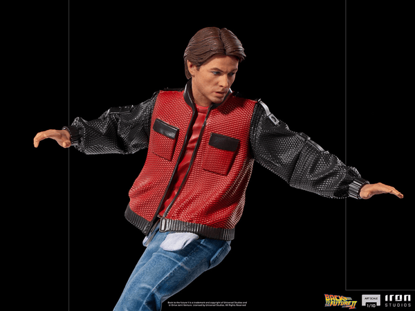 Marty McFly on Hoverboard 1:10 Scale Statue by Iron Studios 8
