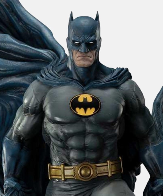 Museum Masterline Batman (Comics) Batman Detective Comics #1000 (Concept Design By Jason Fabok) Blue Version