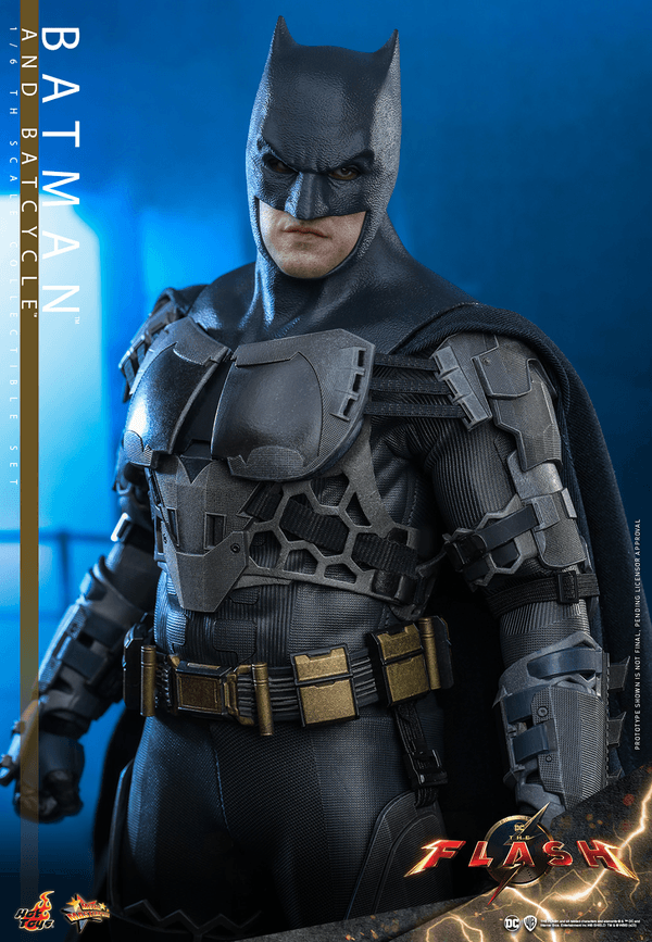 Batman and Batcycle 10