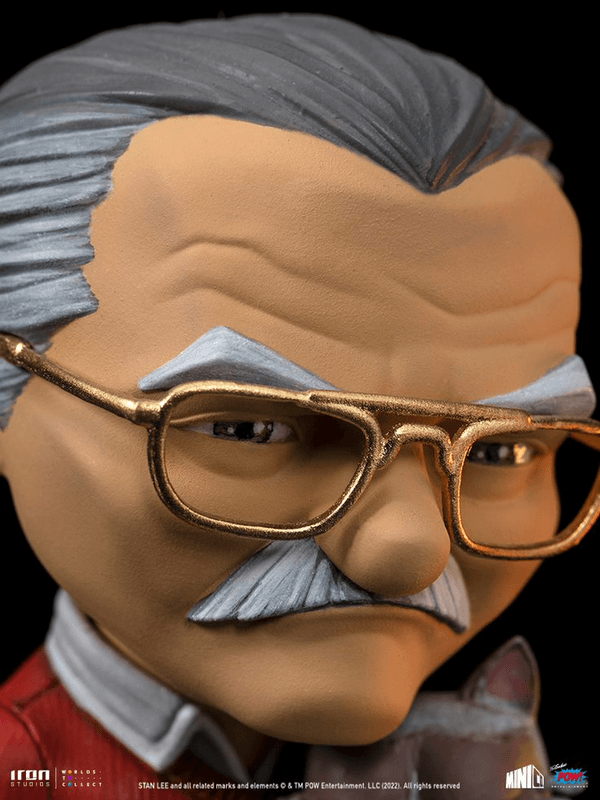 Stan Lee con gato gruñon MiniCo 7