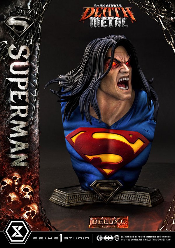 Dark Nights: Death Metal Estatua 1/3 Death Metal Superman Deluxe Ver. 94 cm-ed9ca3e1-deff-4331-a026-62b12a43c752 4