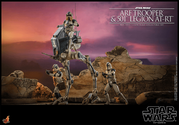 ARF Trooper and 501st Legion AT-RT 7