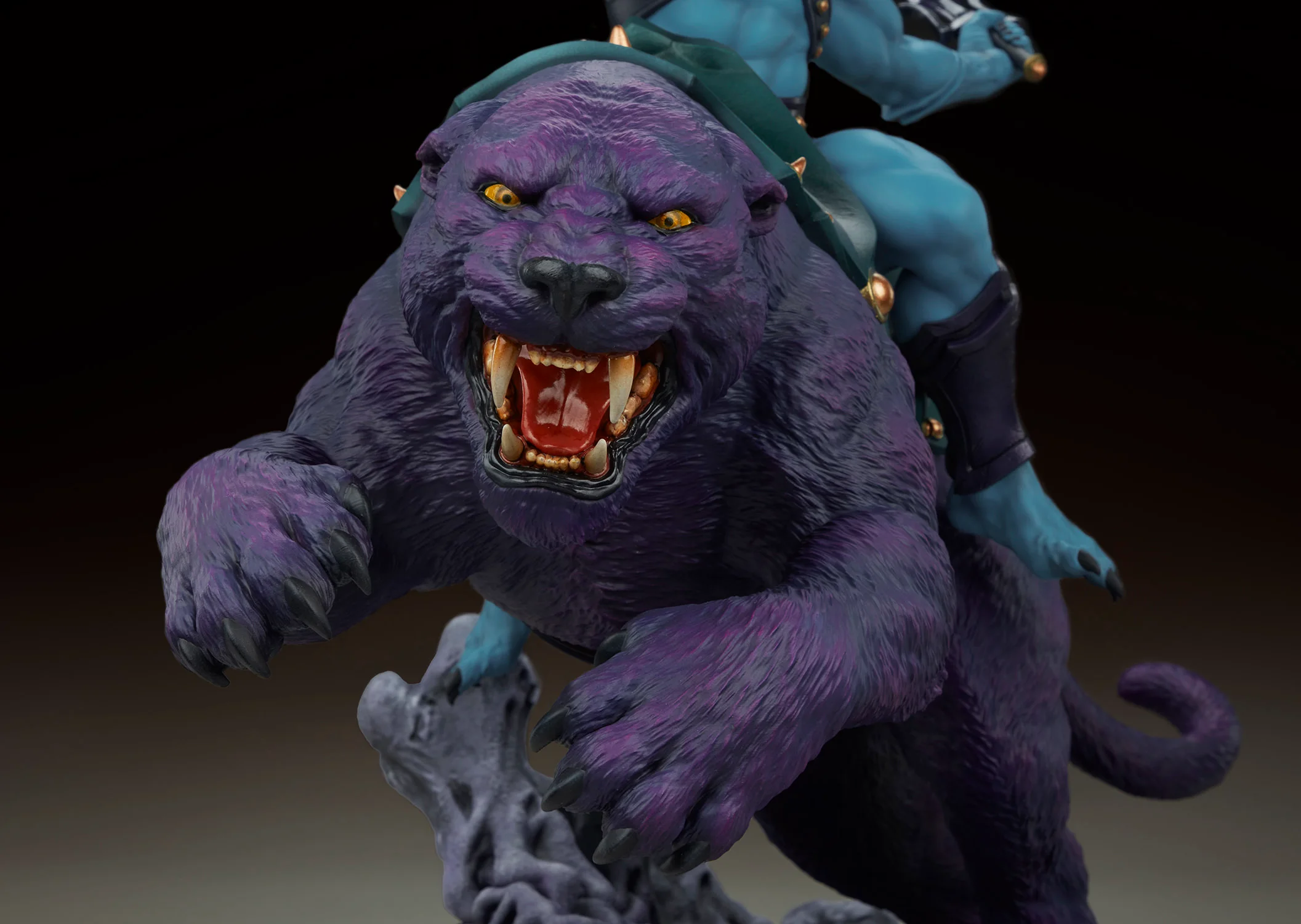Skeletor y Panthor Clásico Deluxe 1