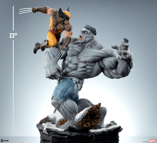 Hulk gris contra Wolverine 10