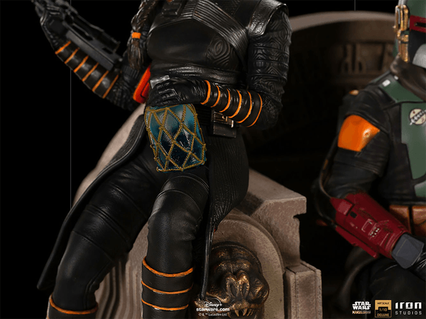 Boba Fett & Fennec Shand on Throne Deluxe  8