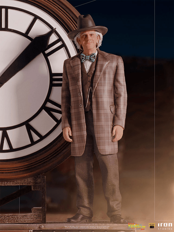 Marty and Doc at the Clock Deluxe 12