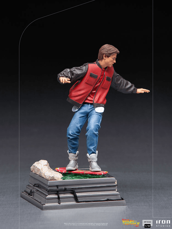 Marty McFly on Hoverboard 1:10 Scale Statue by Iron Studios 2